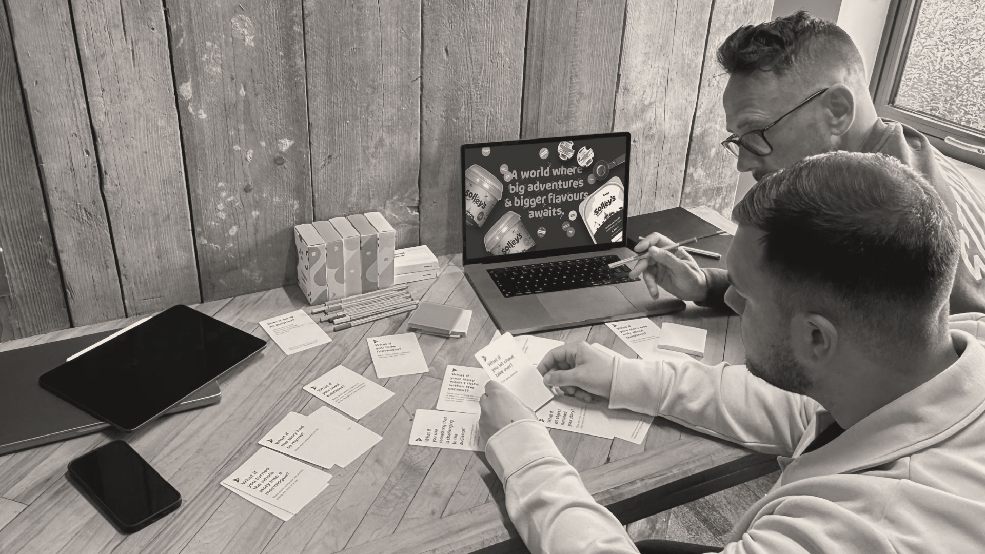 Twelve Yards Out brand discovery workshop