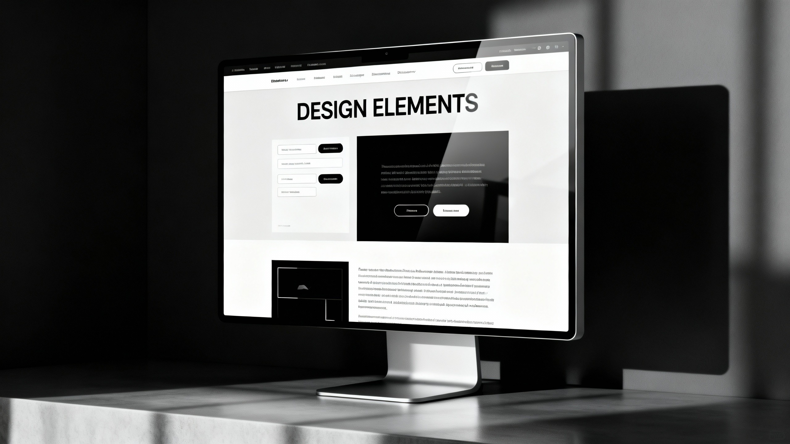 Web Design Elements