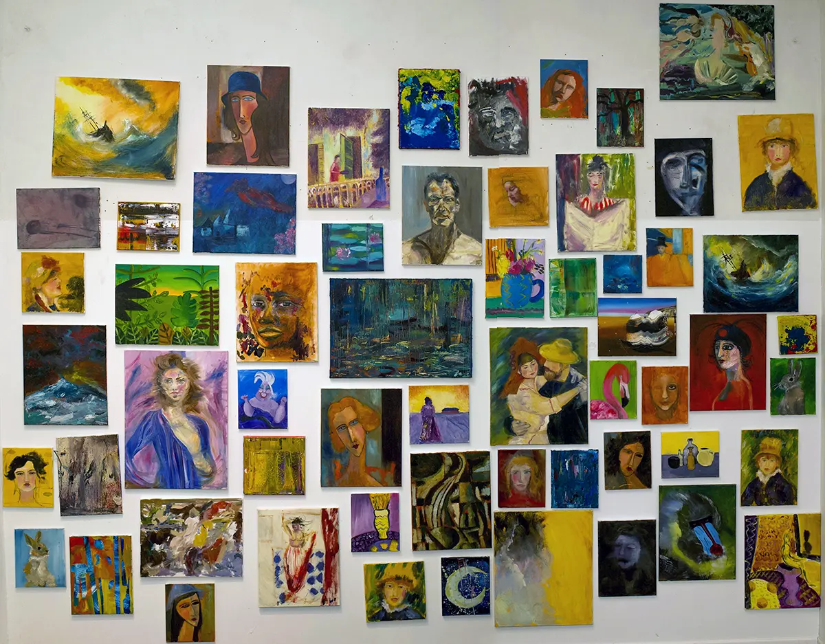 Nena Shaw's Schilderijen
