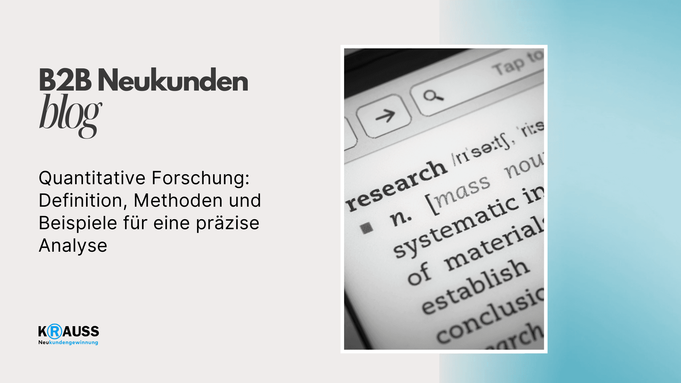 Quantitative Forschung: Definition, Methoden und Beispiele für eine präzise Analyse