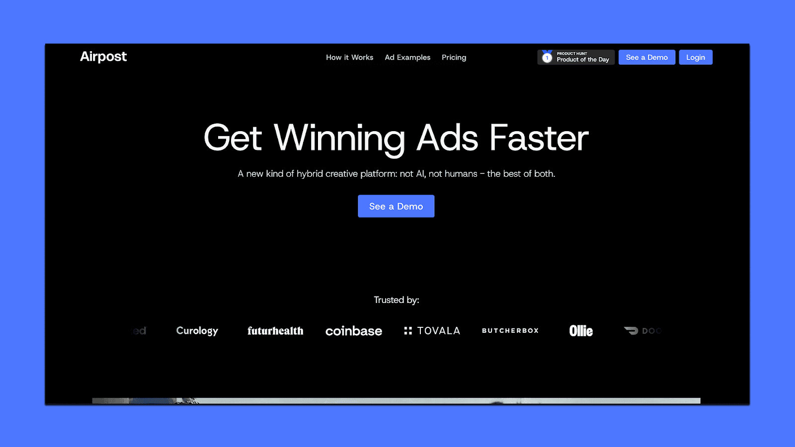 Airpost, an alternative to Arcads