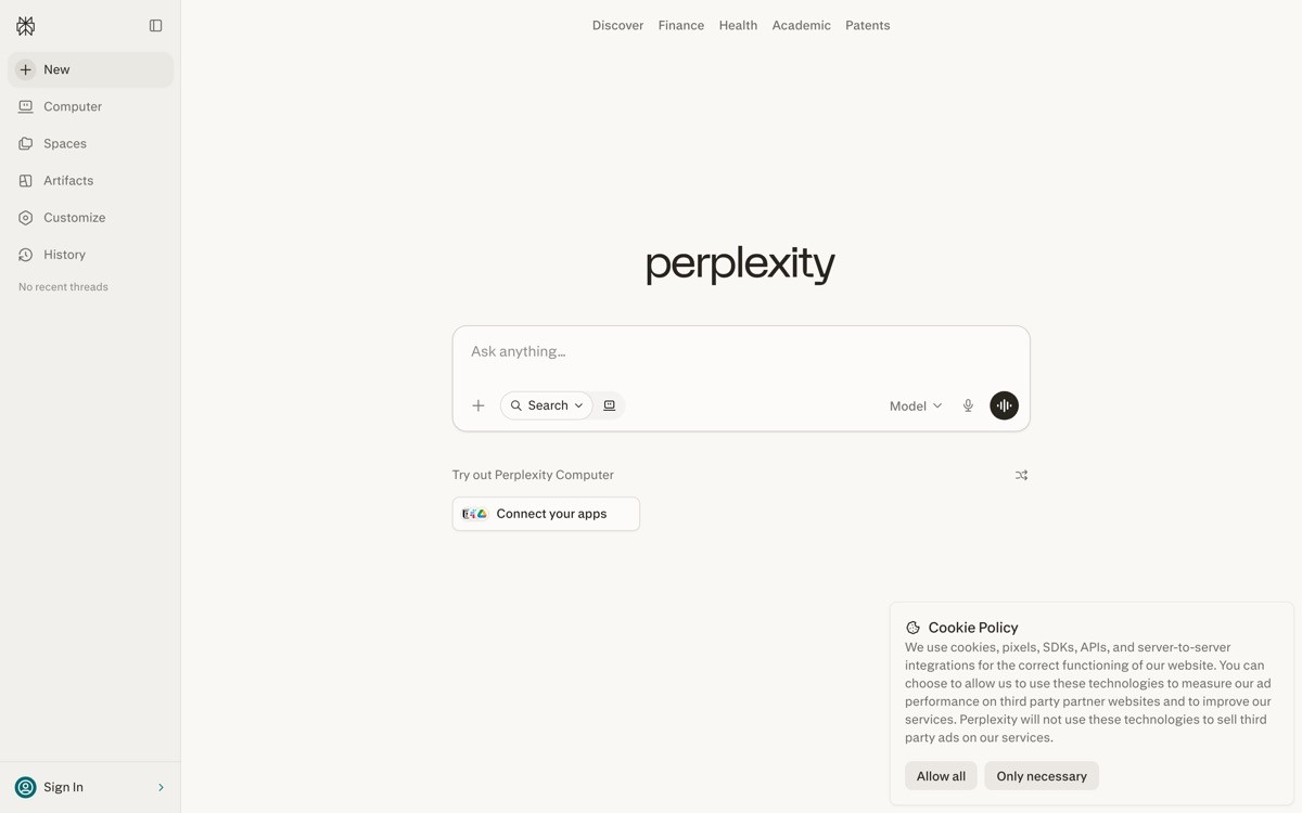 Best AI Research Agent UX with Perplexity