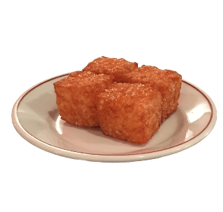 Tapioca Parmesan Croquettes from Le Dauphin in Paris. 