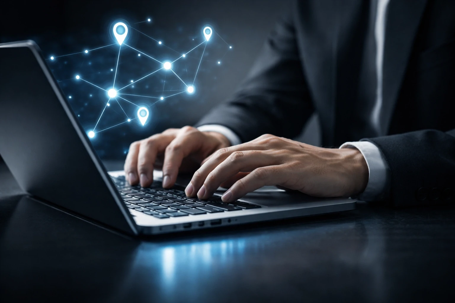 Two profile cards side-by-side comparing reviews, categories, and map rank.