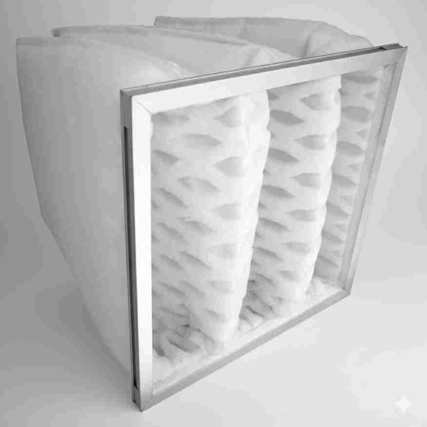 Durable foam pre filter offering washable, reusable air filtration performance.