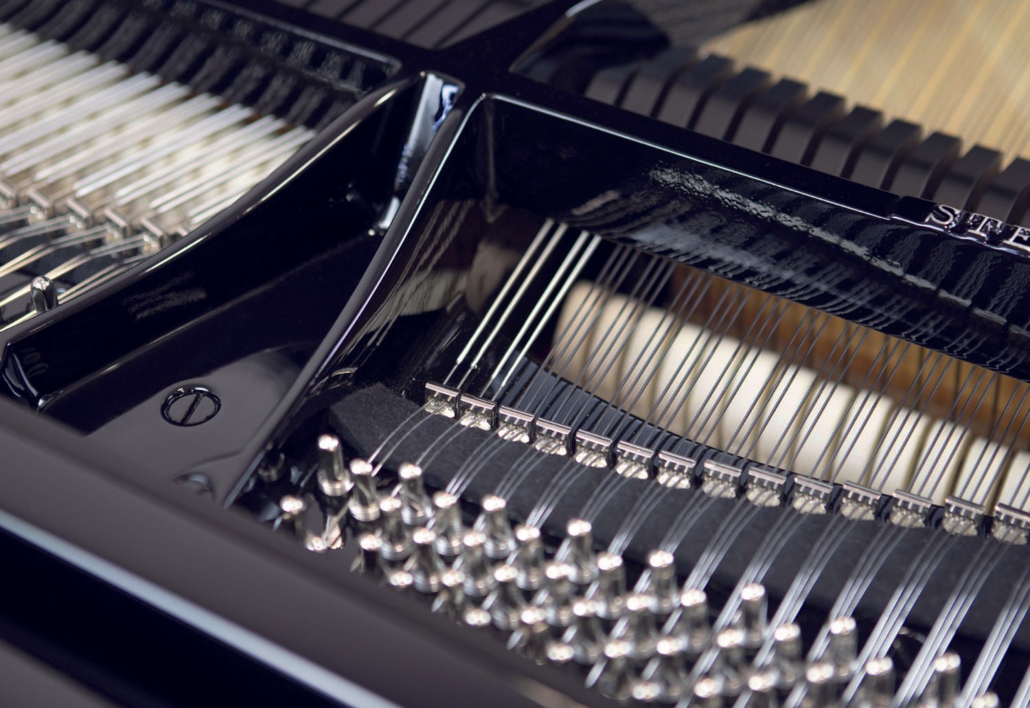 A macro shot of the internal components, showing the high-quality materials used in the restoration process.