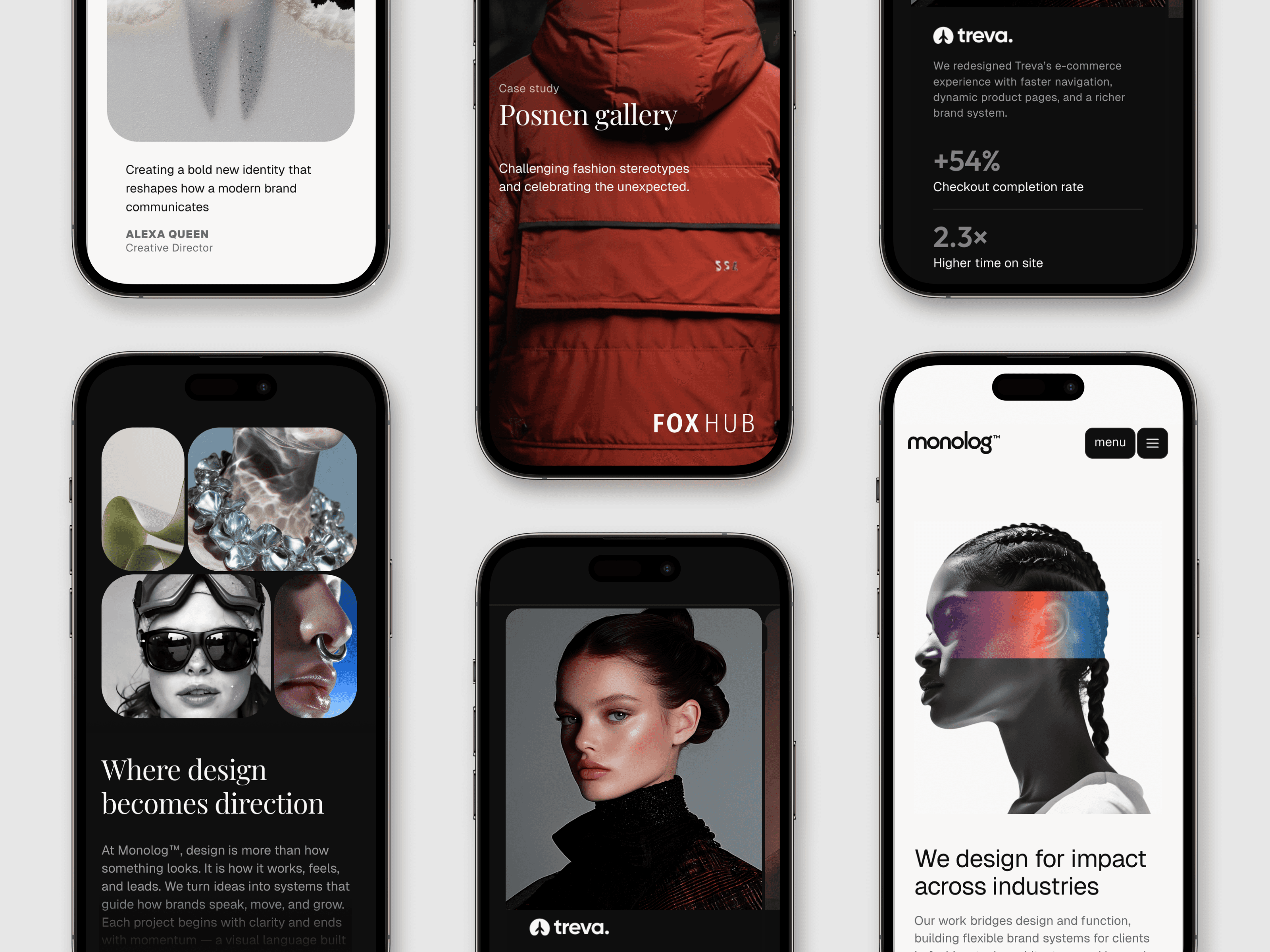 Monolog Framer template