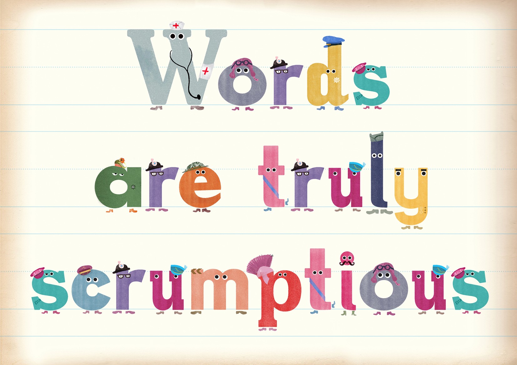 tipota studio typography design and art direction of ministry of letters with al Mchuish and Luciano Lozano for thames and hudson - lowercase alphabet showcase