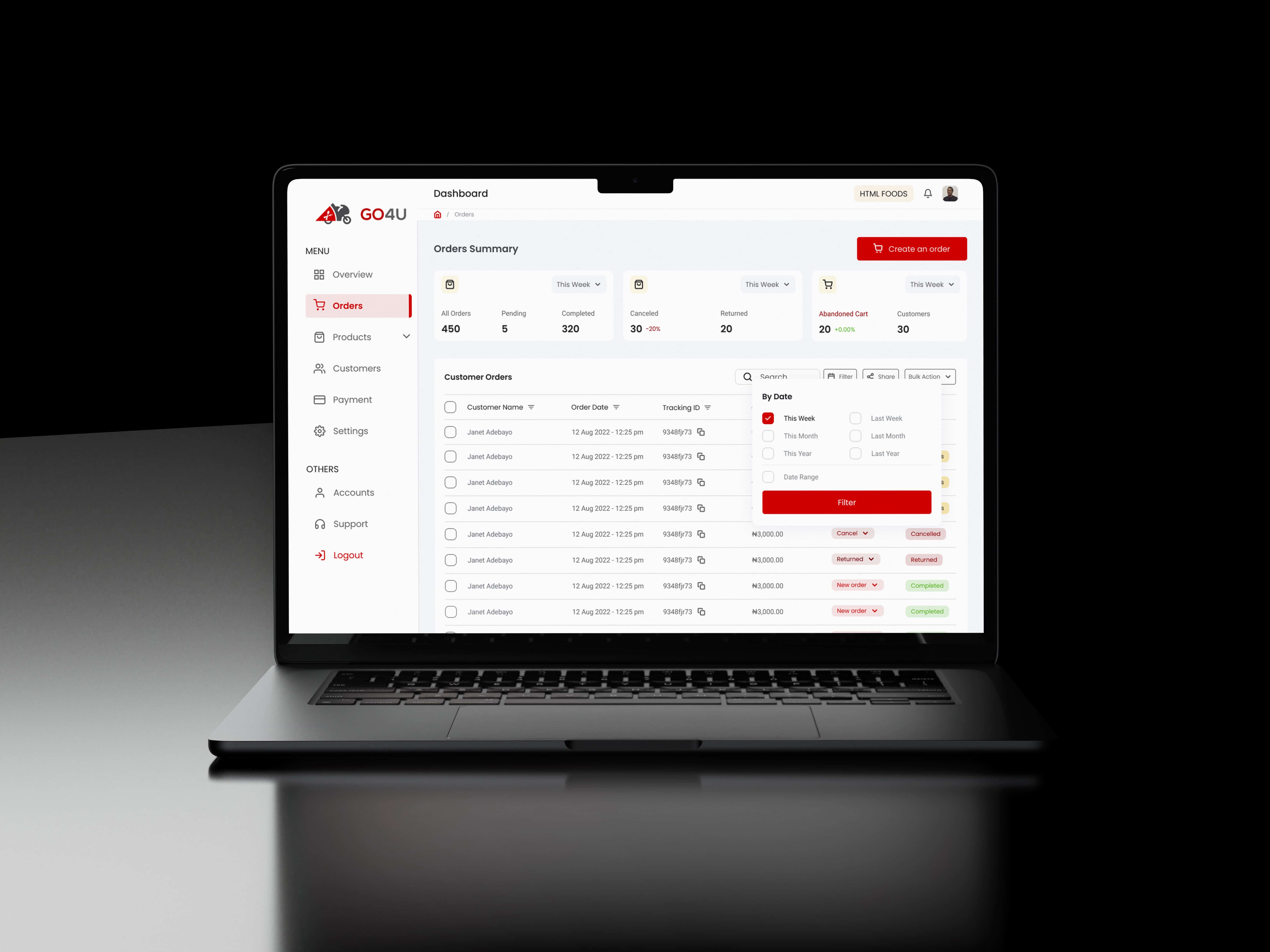 Work Showcase Website Thumbnail