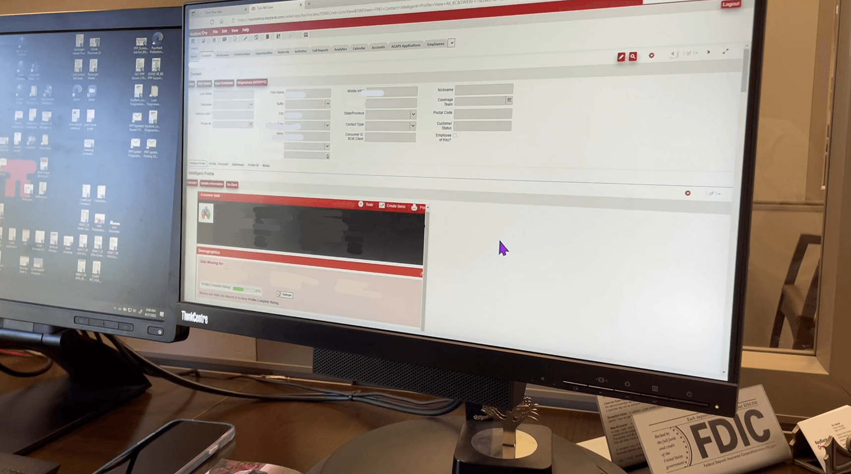 Legacy system dual monitor