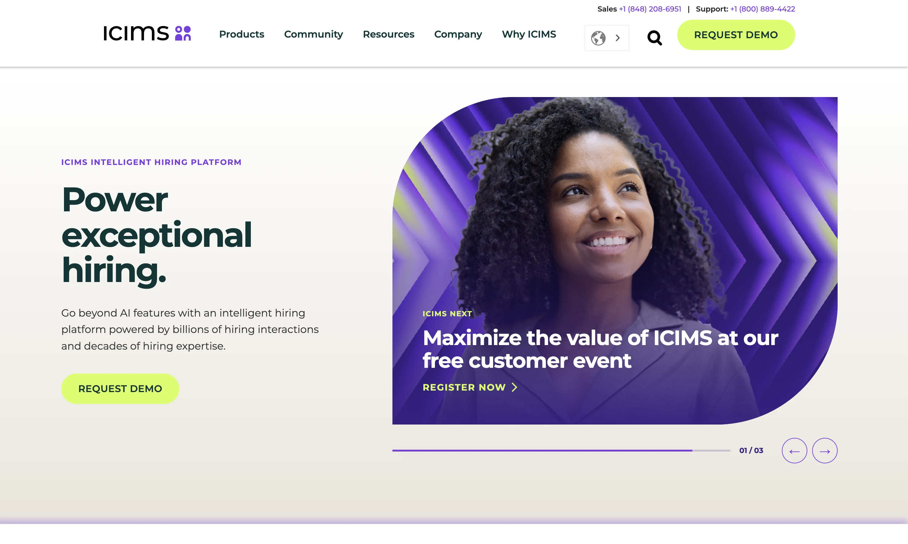 iCIMS Homepage