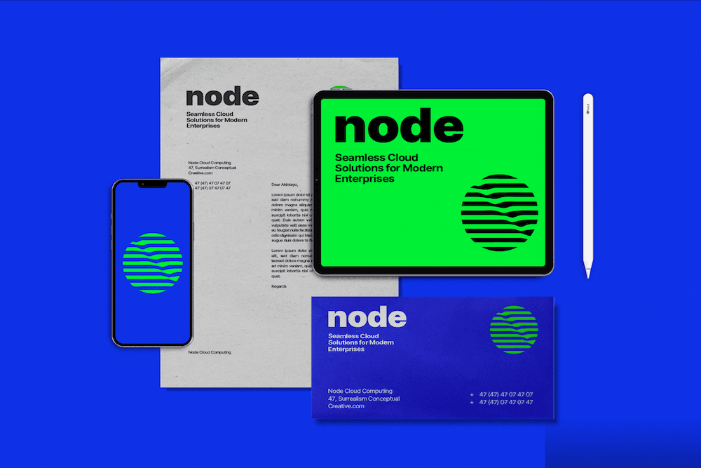 node brand application