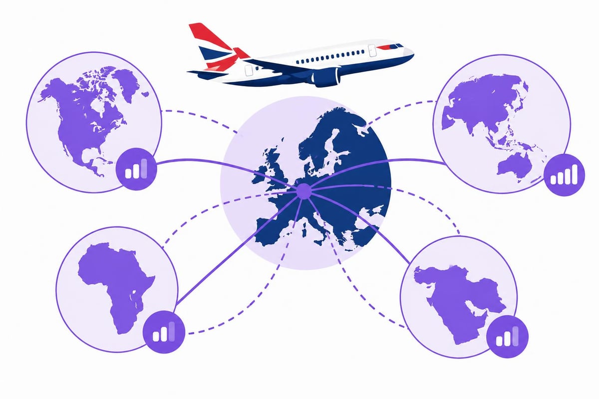 British Airways route categories