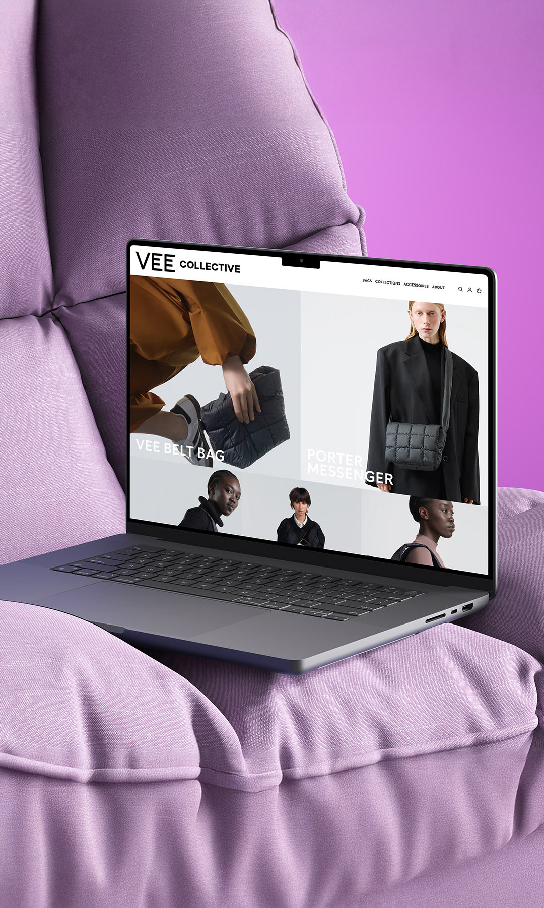 Representation of the VeeCollective website