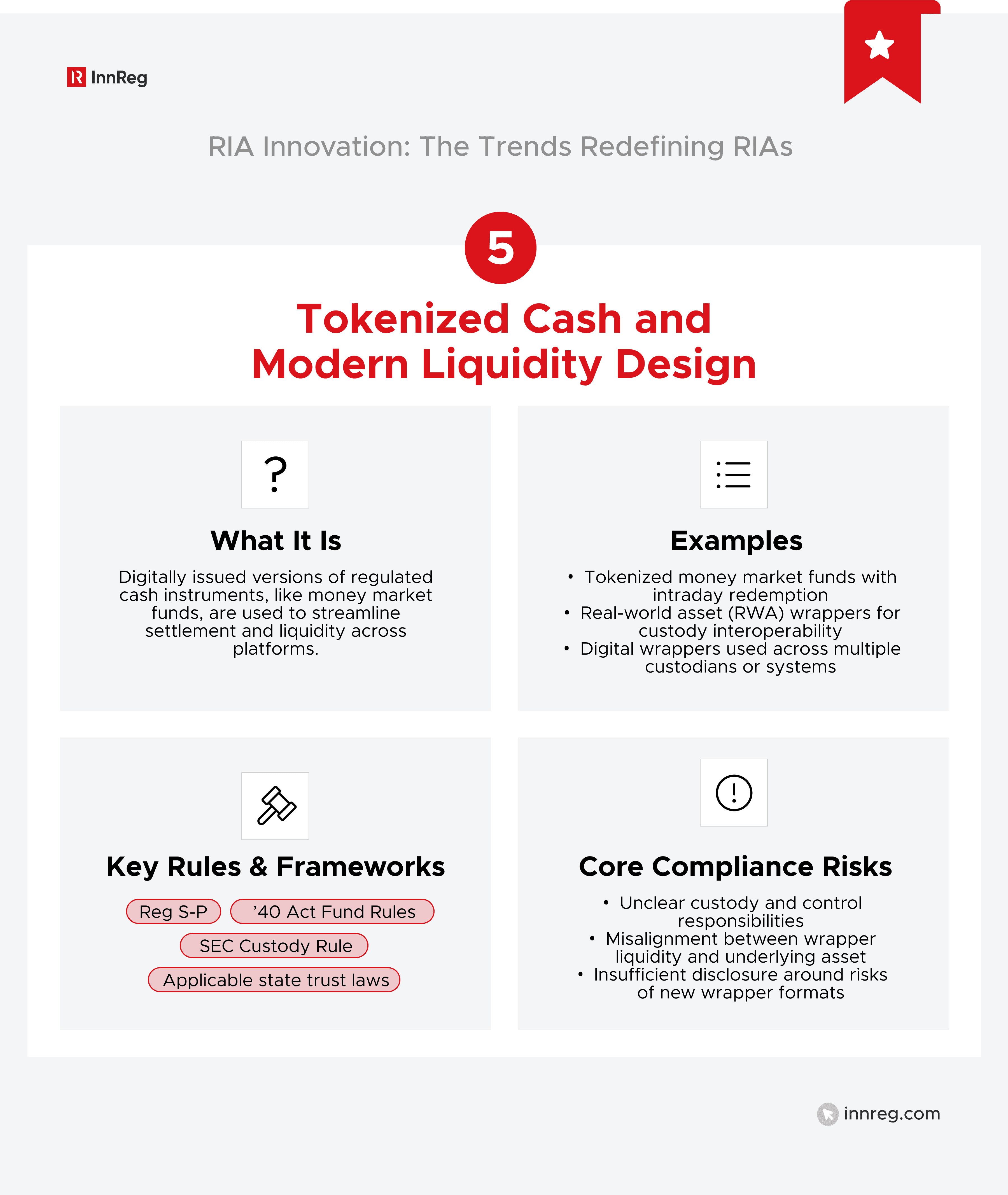 Tokenized Cash and Next-Generation Liquidity Design