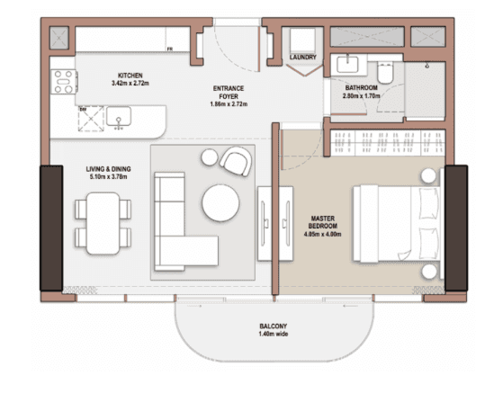 1 Bedroom