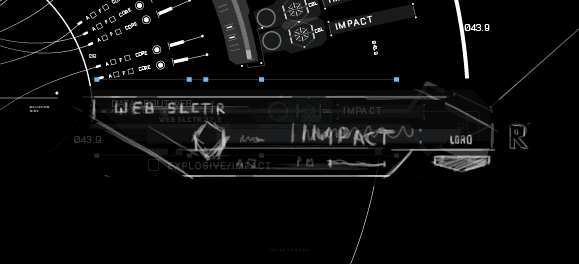 Drawing by Jayse Hansen of film UI Graphics 