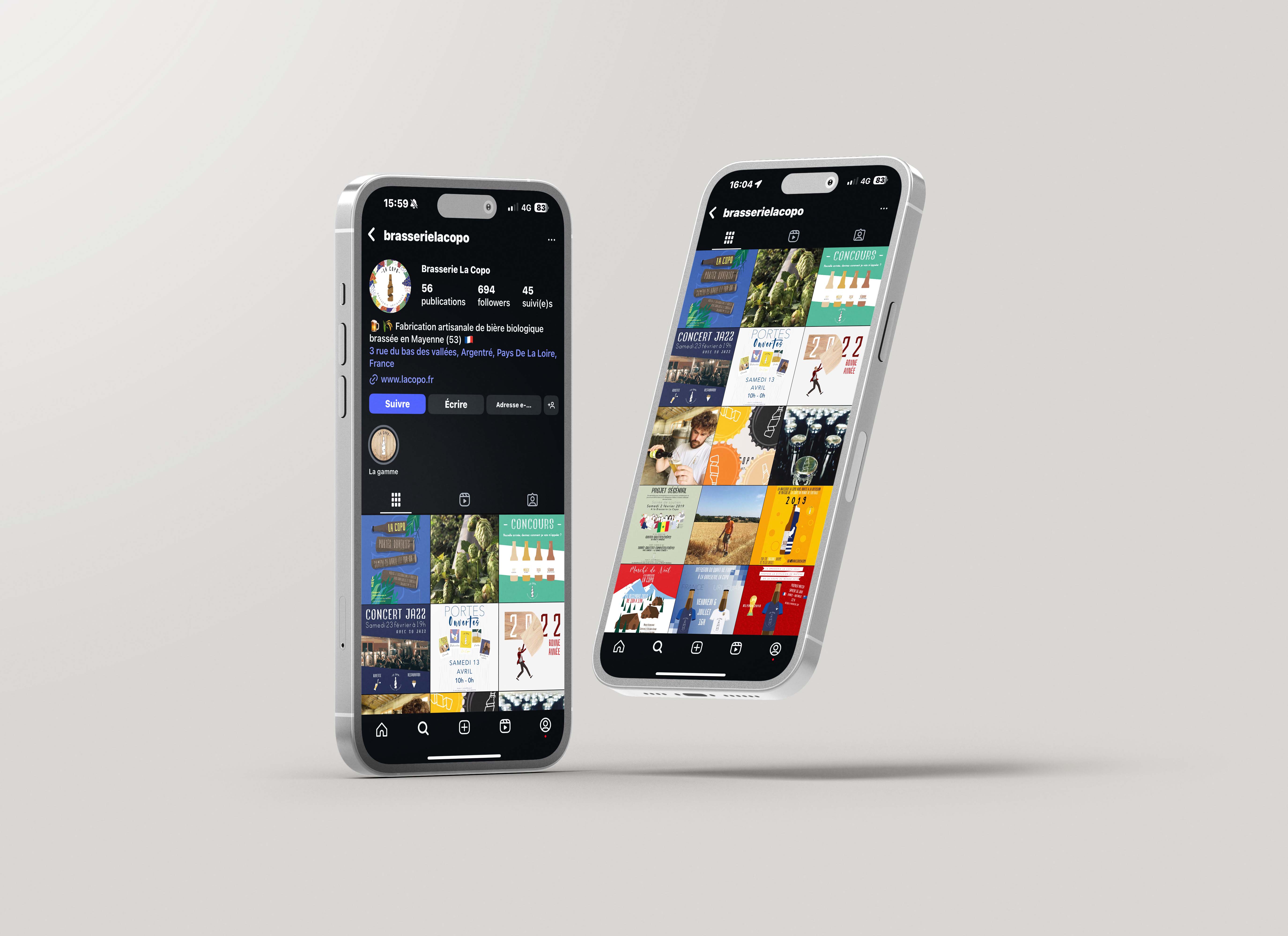 La Copo Tess et Wallis Foucher Design Graphique Nantes Communication