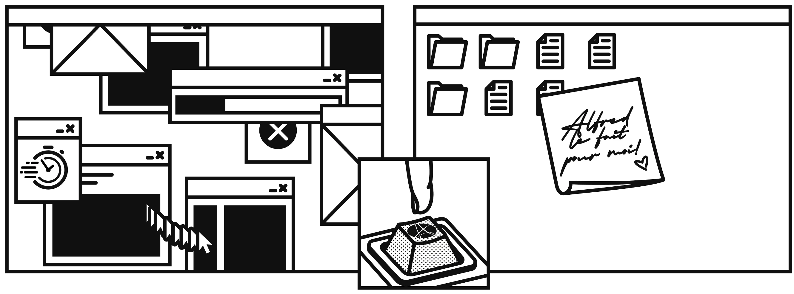 Illustration Alfred responsive