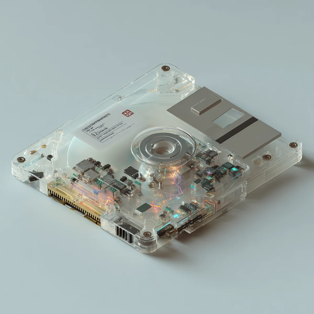Transparent Tech Device