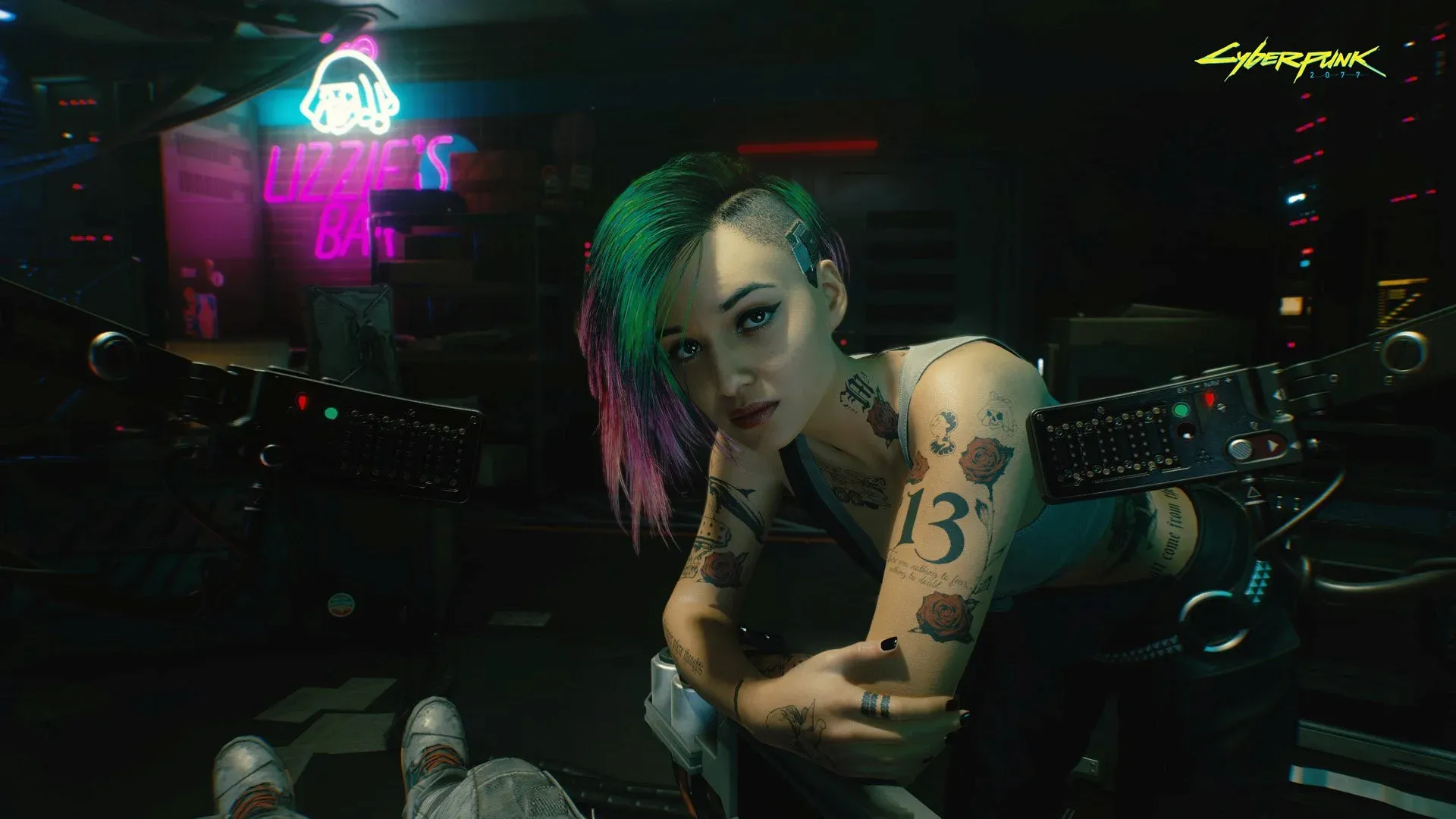 How to Romance Judy in Cyberpunk 2077 artwork