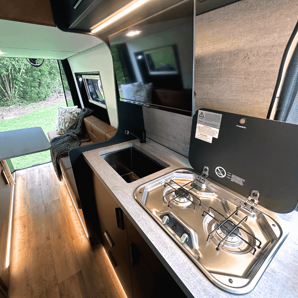 Custom campervan fitout