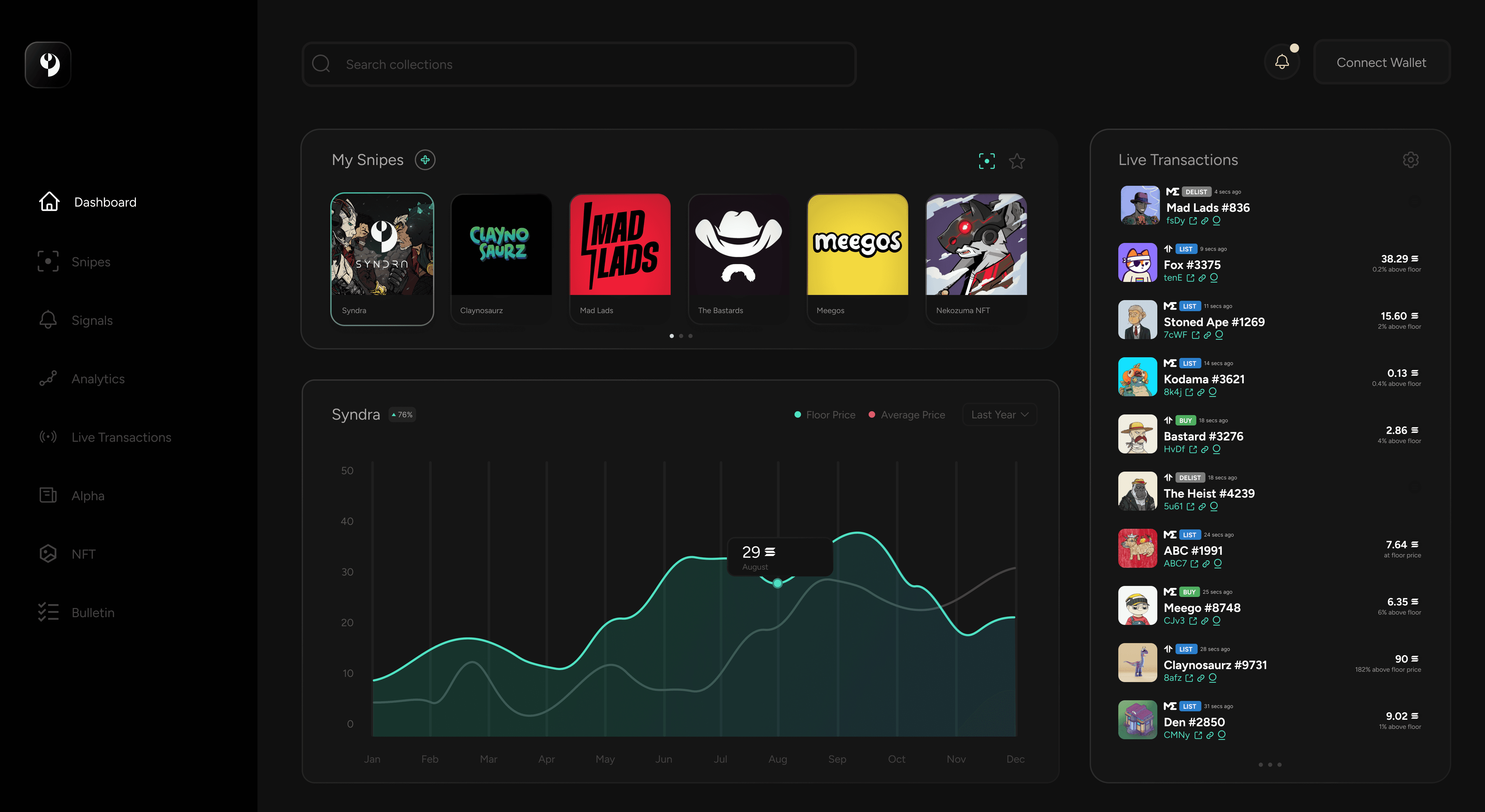 Hero Dashboard