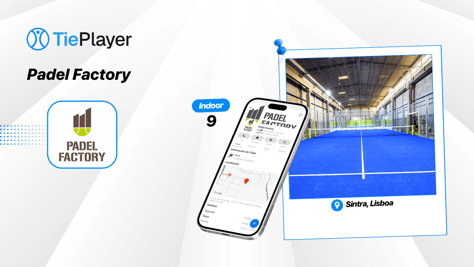 Book a padel court at Padel Factory