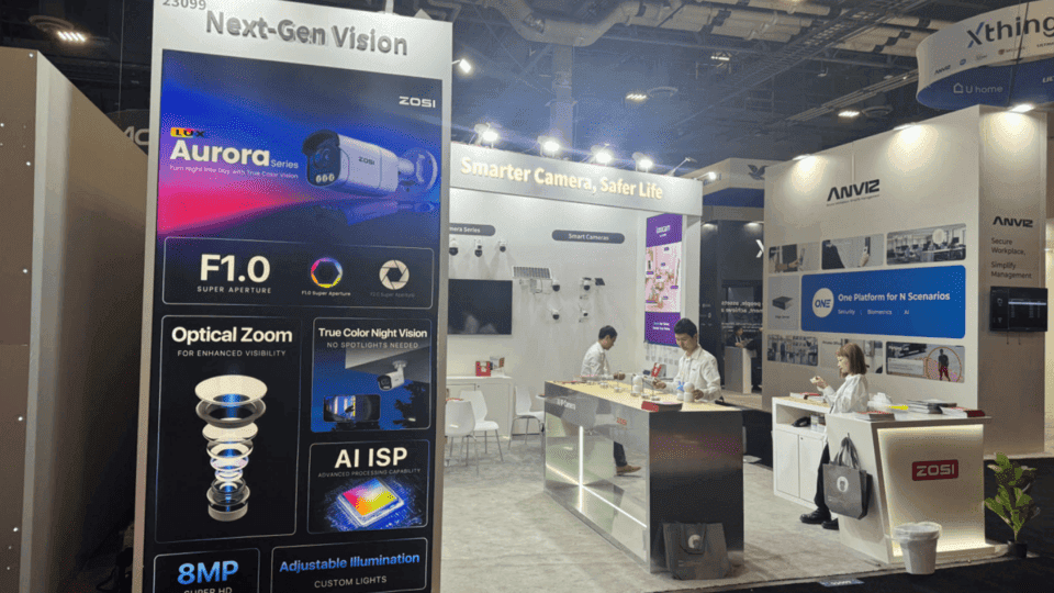 SaaS demo trade show booth