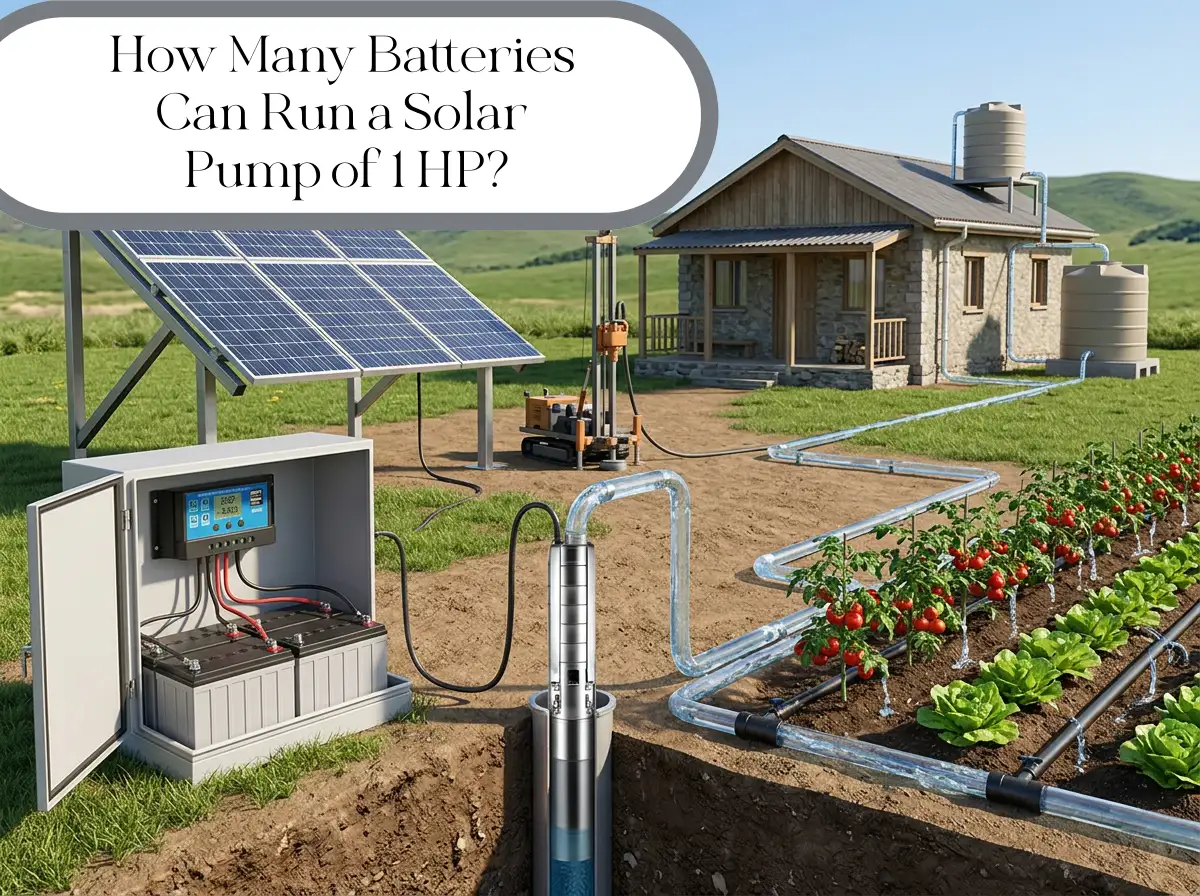 application of solar water pump