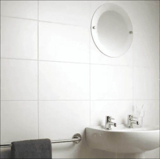 Detalle de Cerámica Perla Blanco Satinado 33×45,3 San Lorenzo