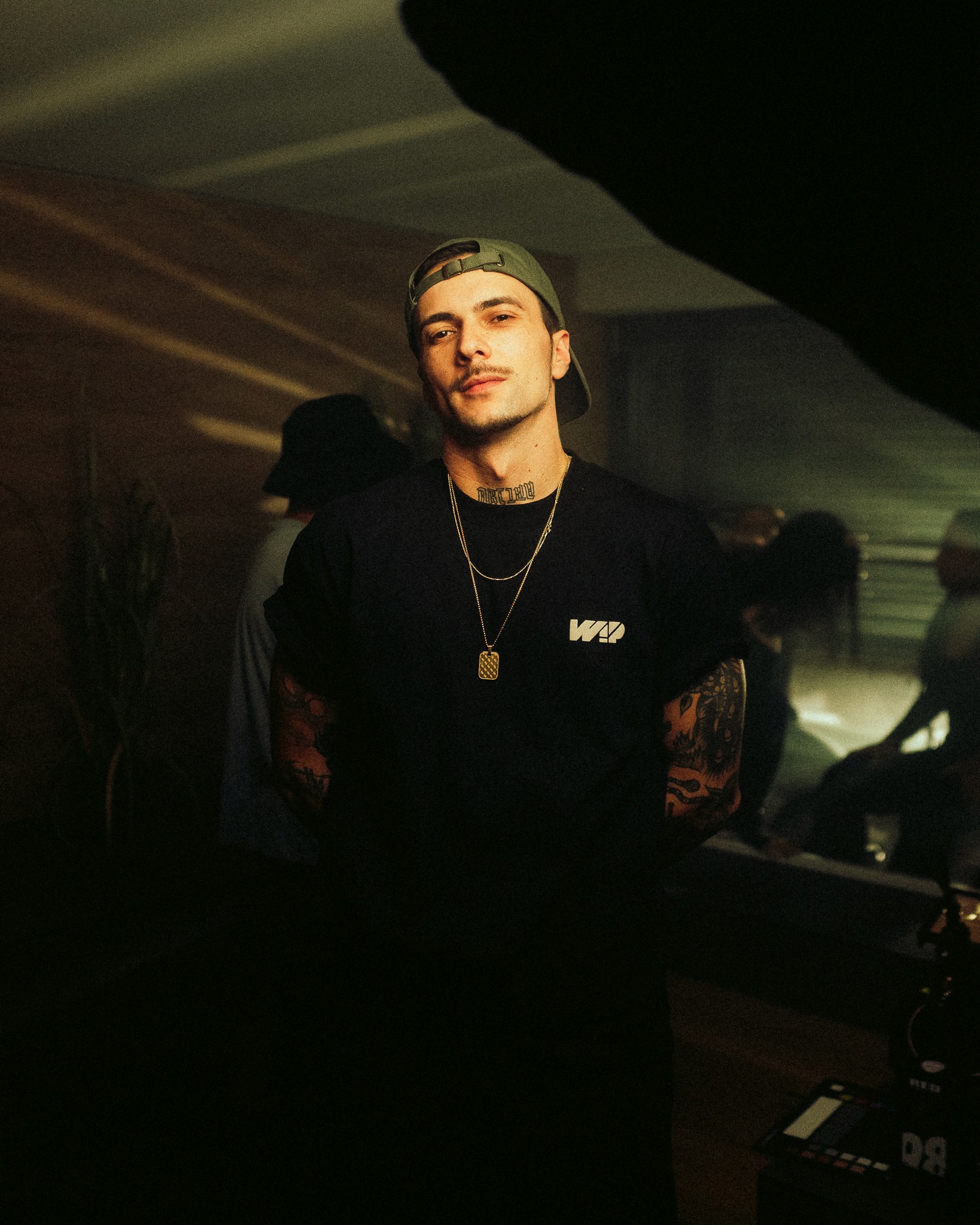 founder of vidyofilms productions, man with moody background portrait