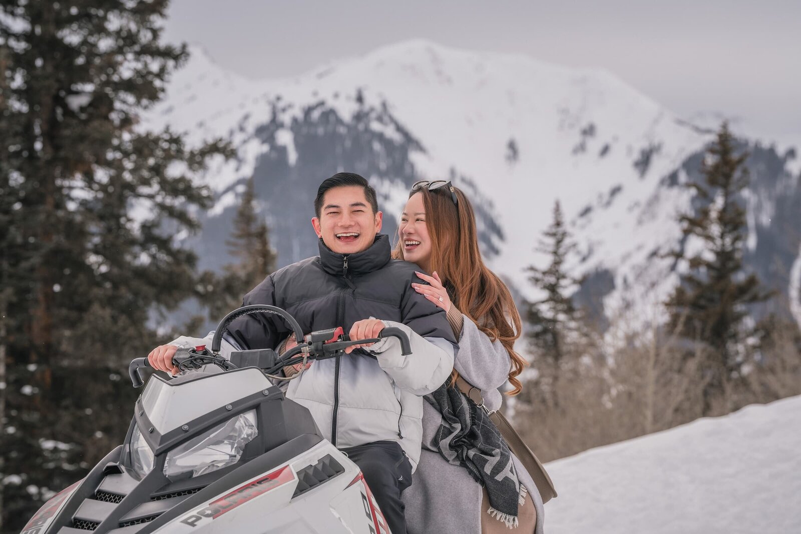 Aspen proposal couple