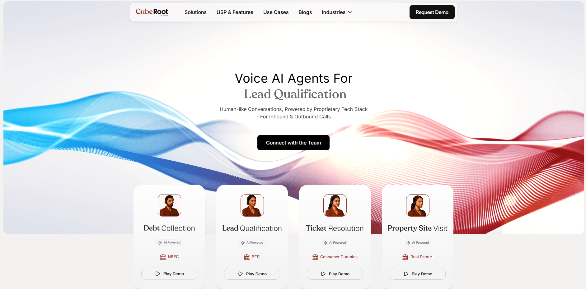 CubeRoot (Enterprise-Focused Voice AI)