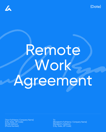 Remote Work Agreement