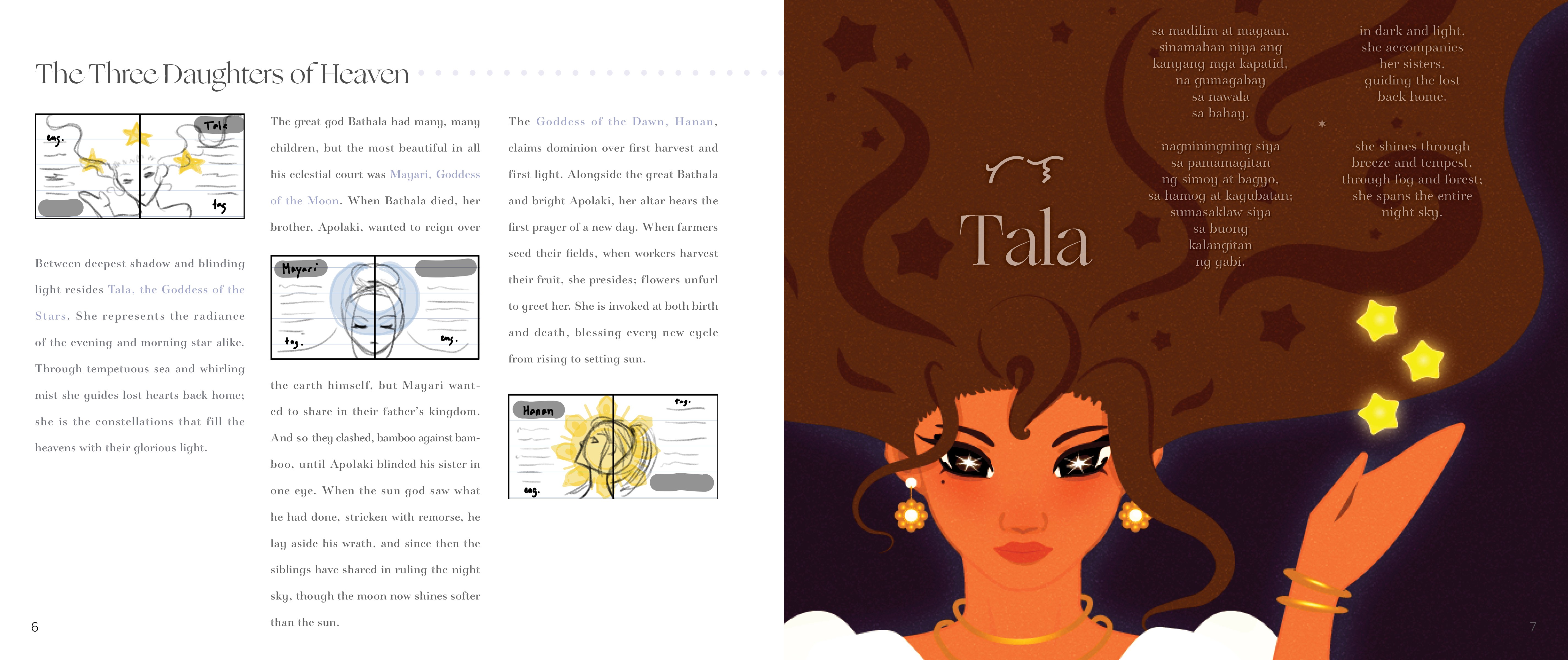 goddess of the stars + synopsis