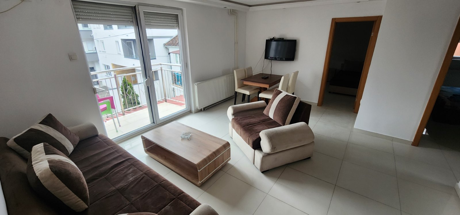 Slika sobe Apartmana 19 u Novom Sadu.