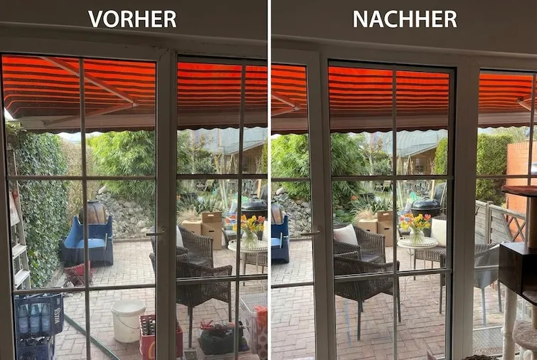 Glasreinigung für Gewerbe