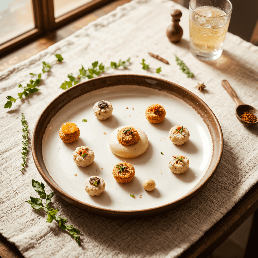 product photography of Gourmet Food Item