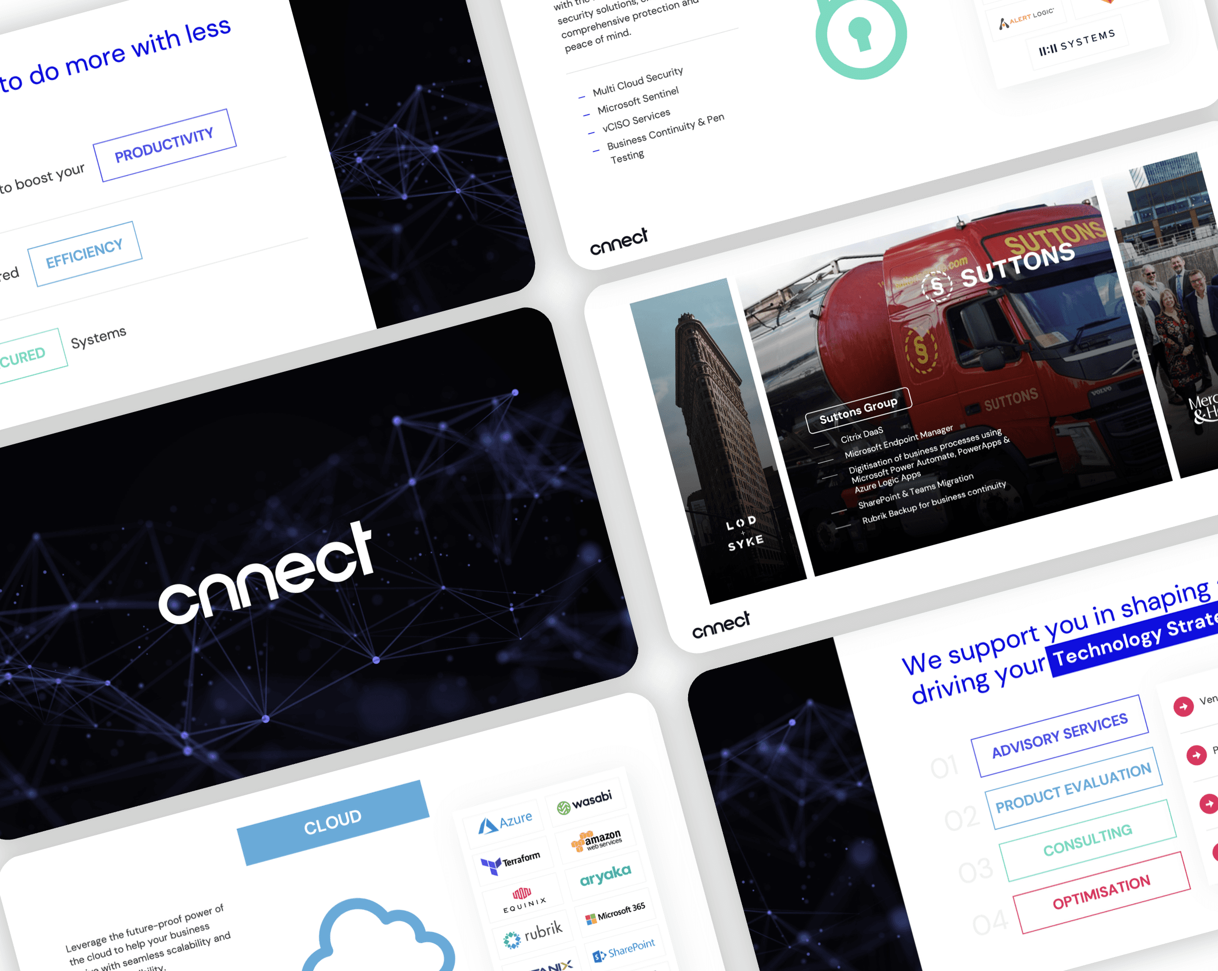 Colorful wavelike design.