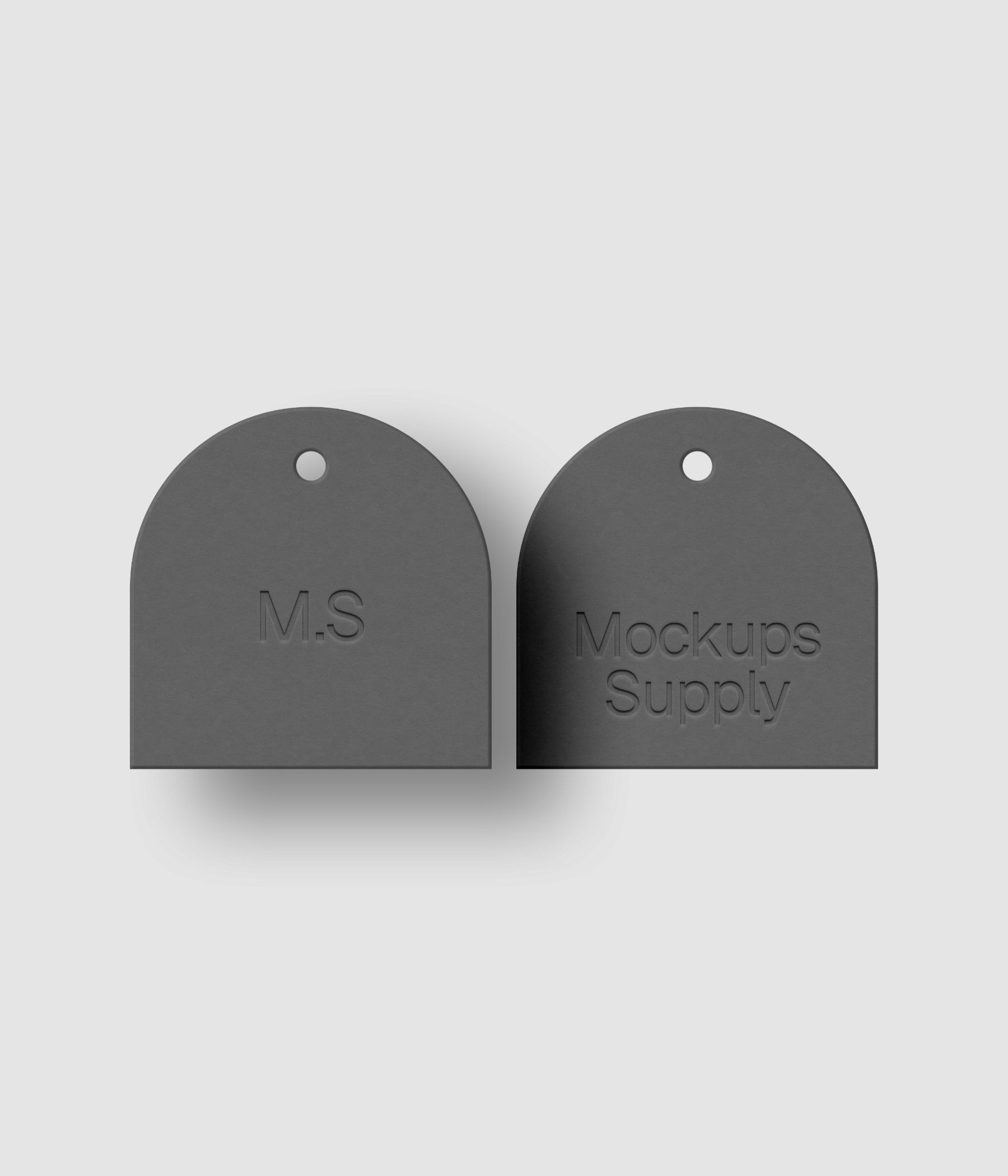 Clothing label, hang tag mockup download free on Mockups Supply