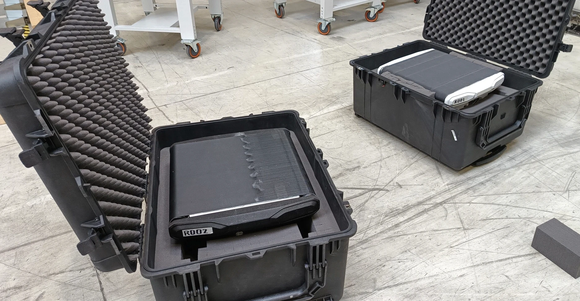 Sorting Robot in transport case