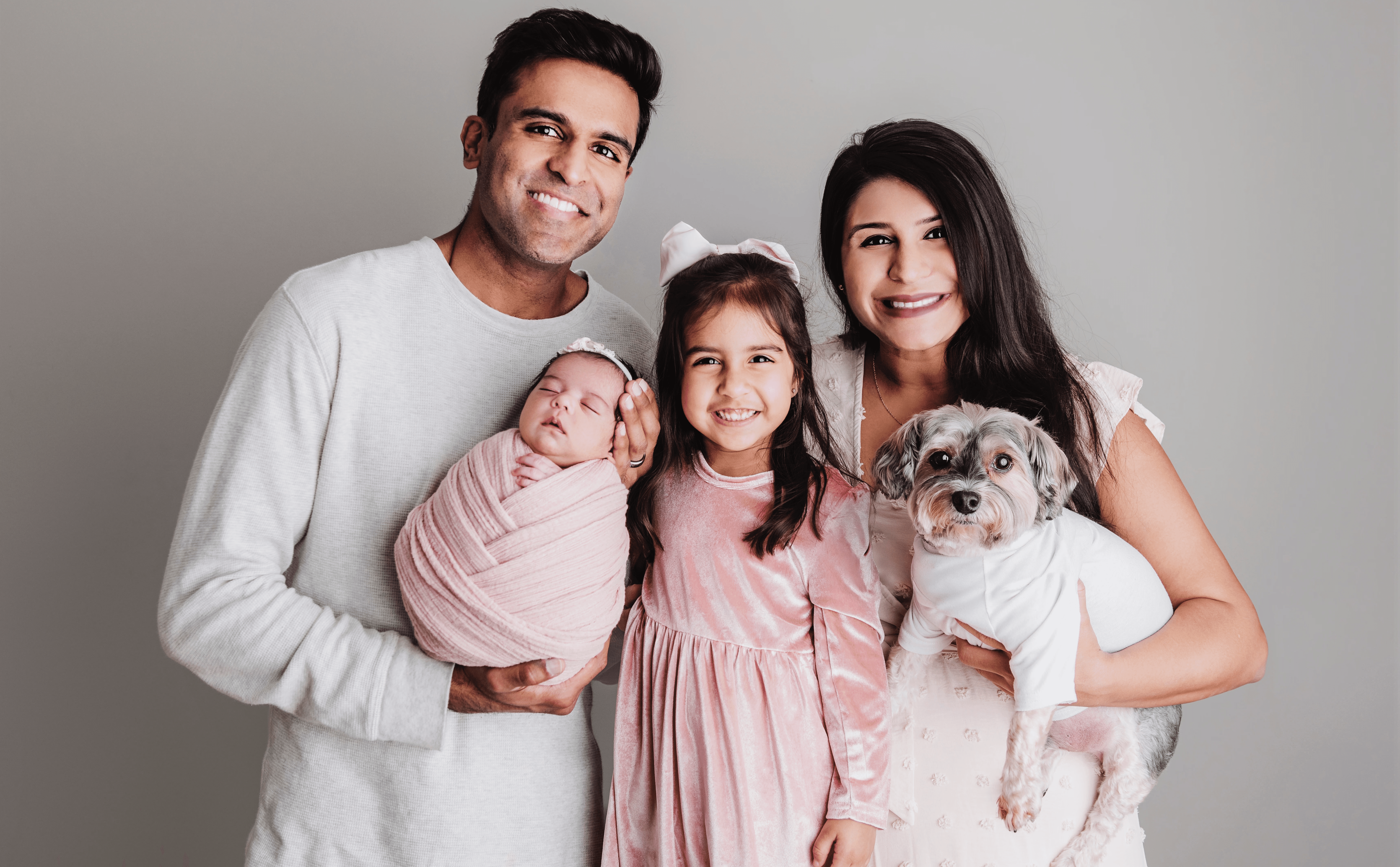 Dr. Natasha Kanchwala and family