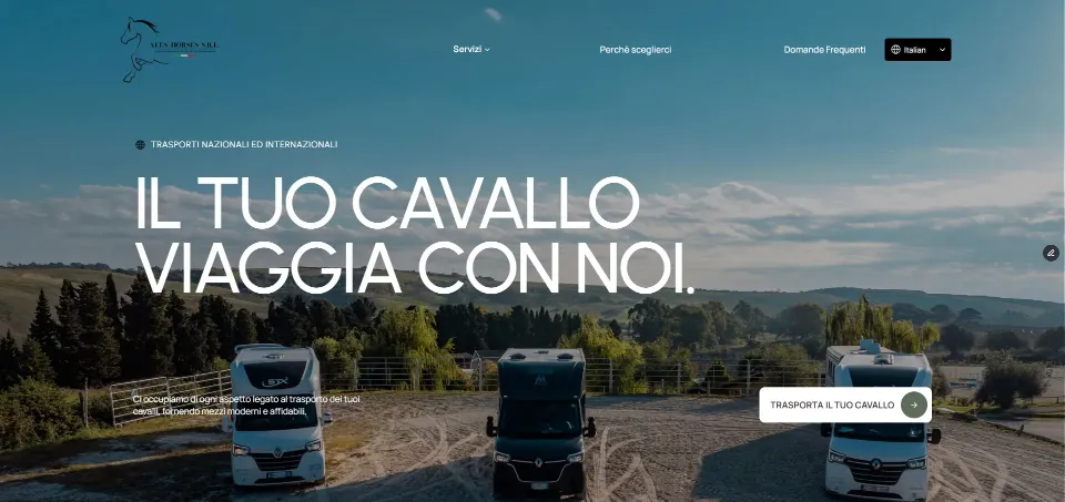 Sito web Ales Horses