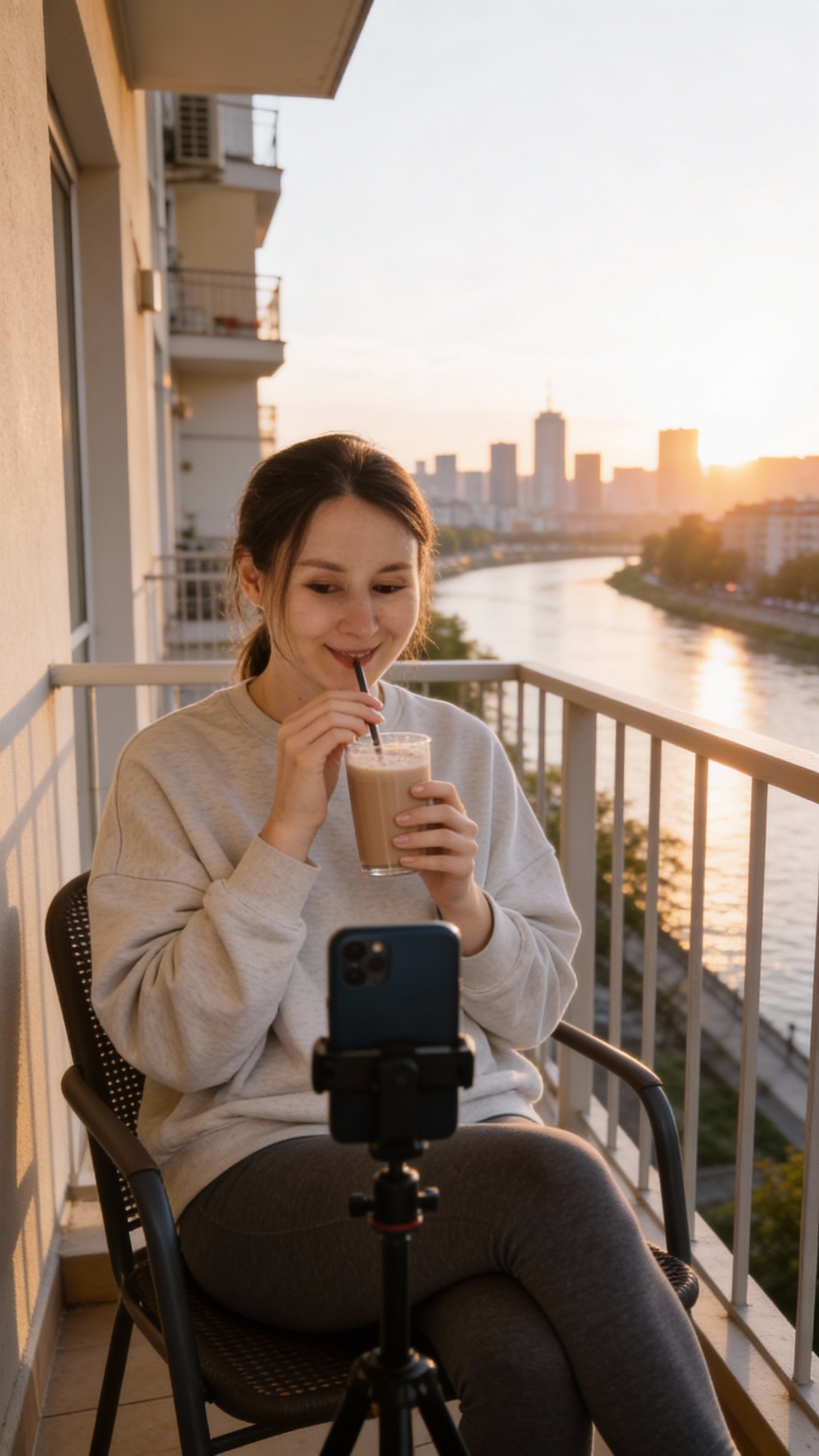Woman Sit On The Floor