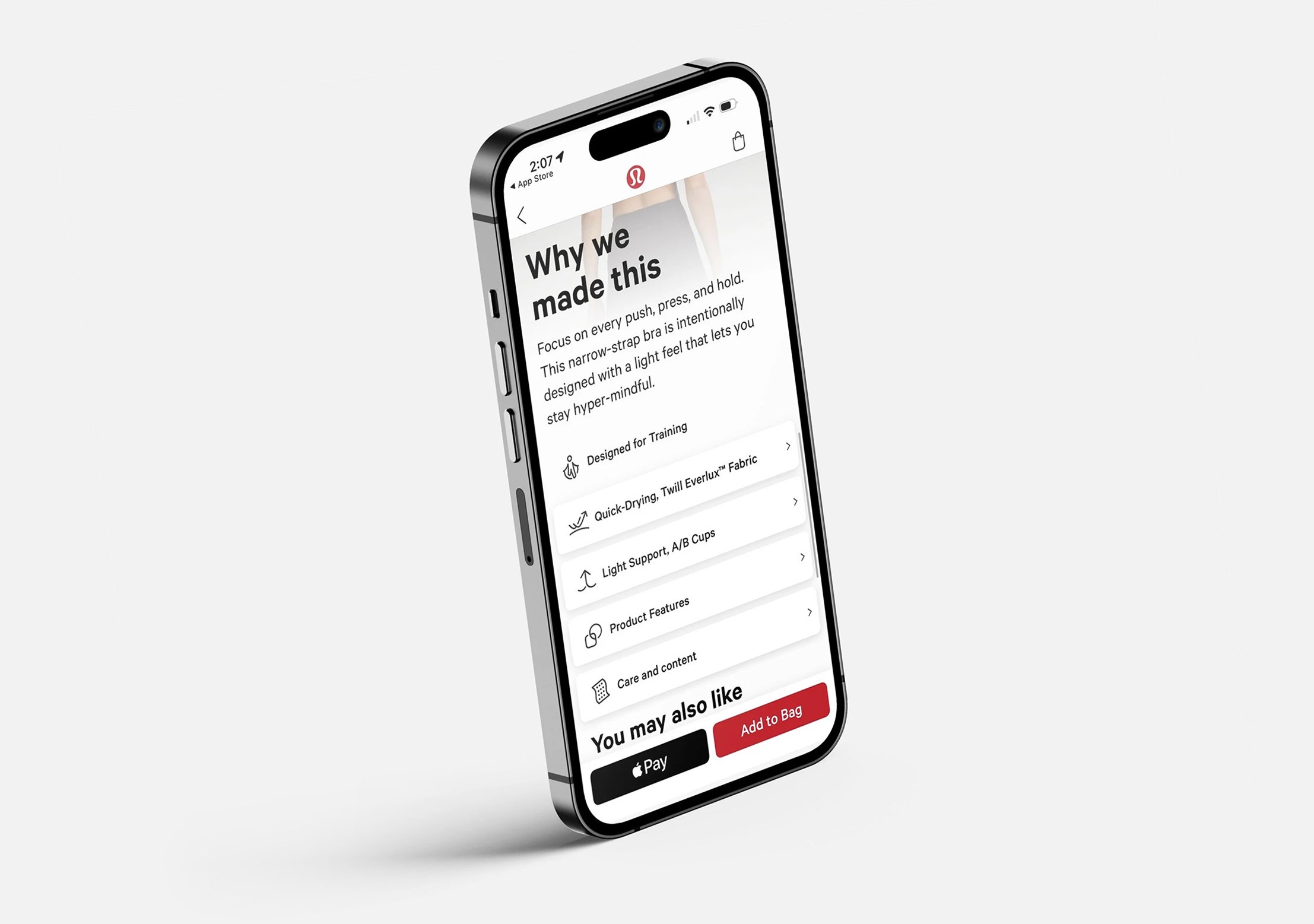 Lululemon app icons