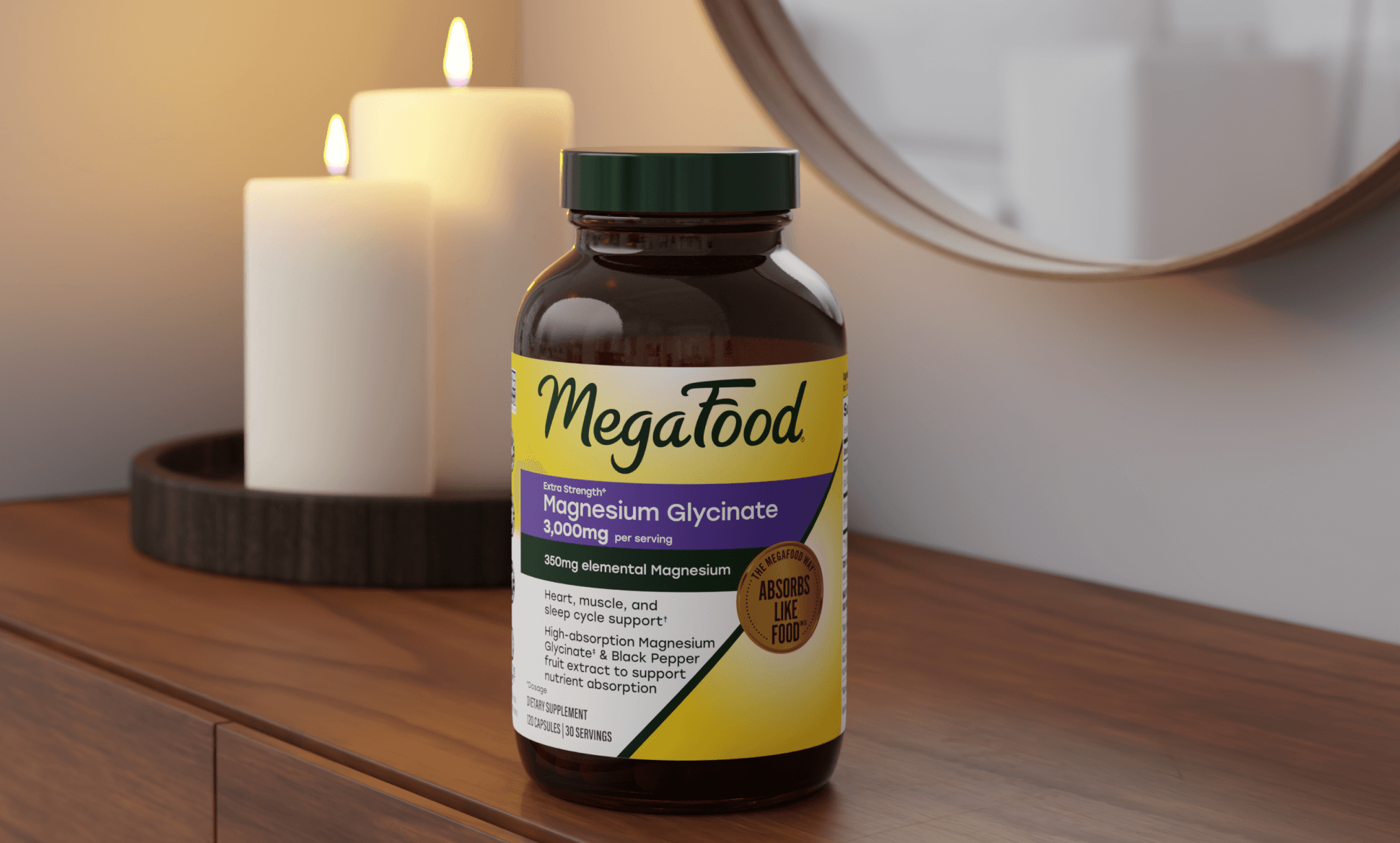 MegaFood Vitamins on Table