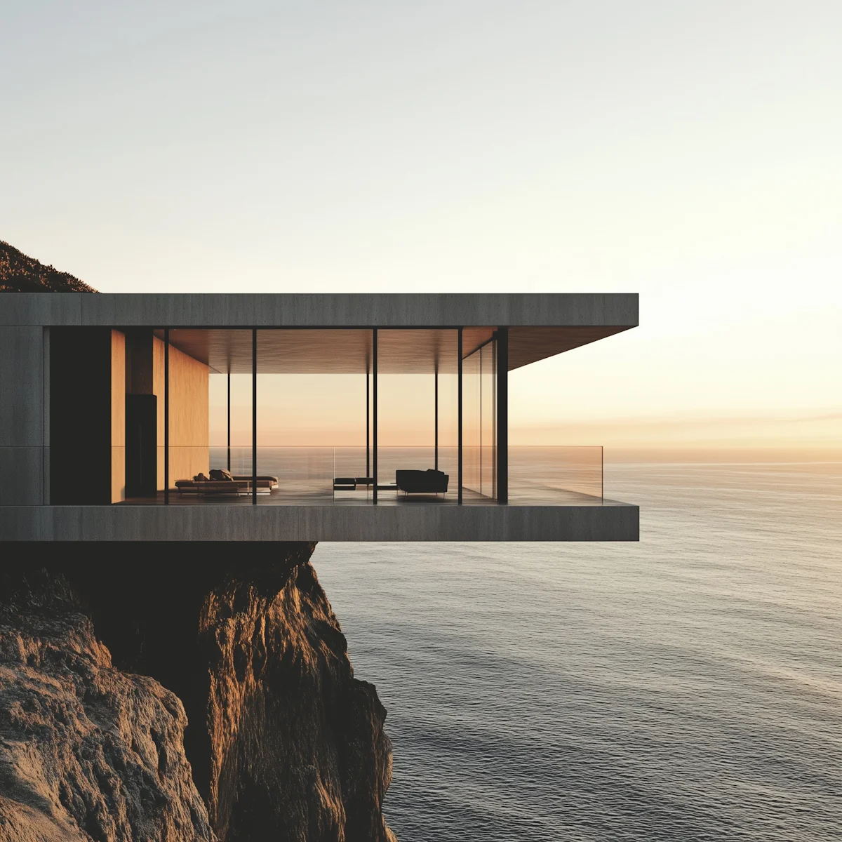 An architural view of a modern hotel