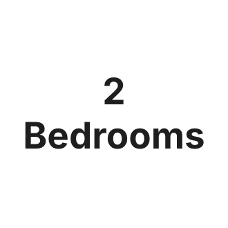 2 Bedrooms
