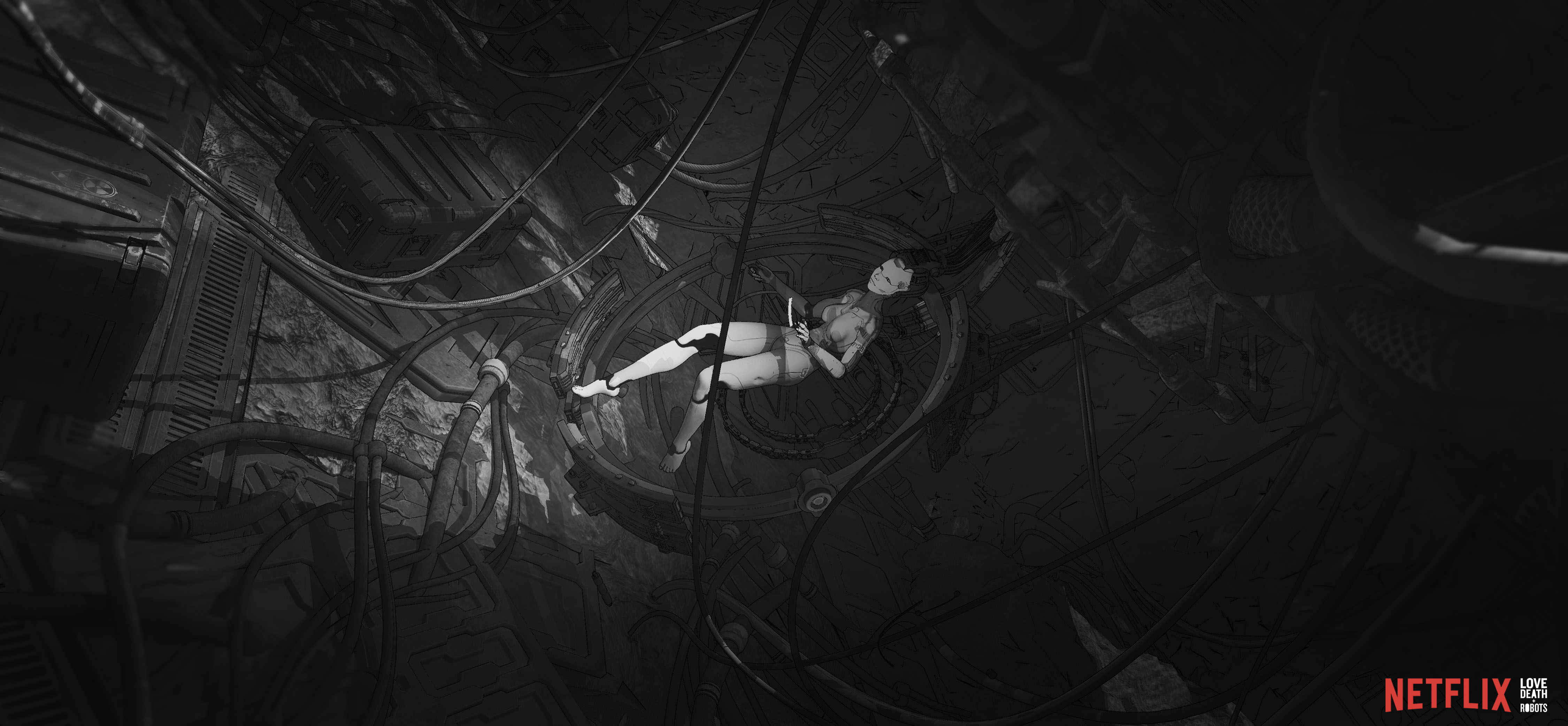 Spider-Rose world-building art – visual exploration of the episode's eerie atmosphere